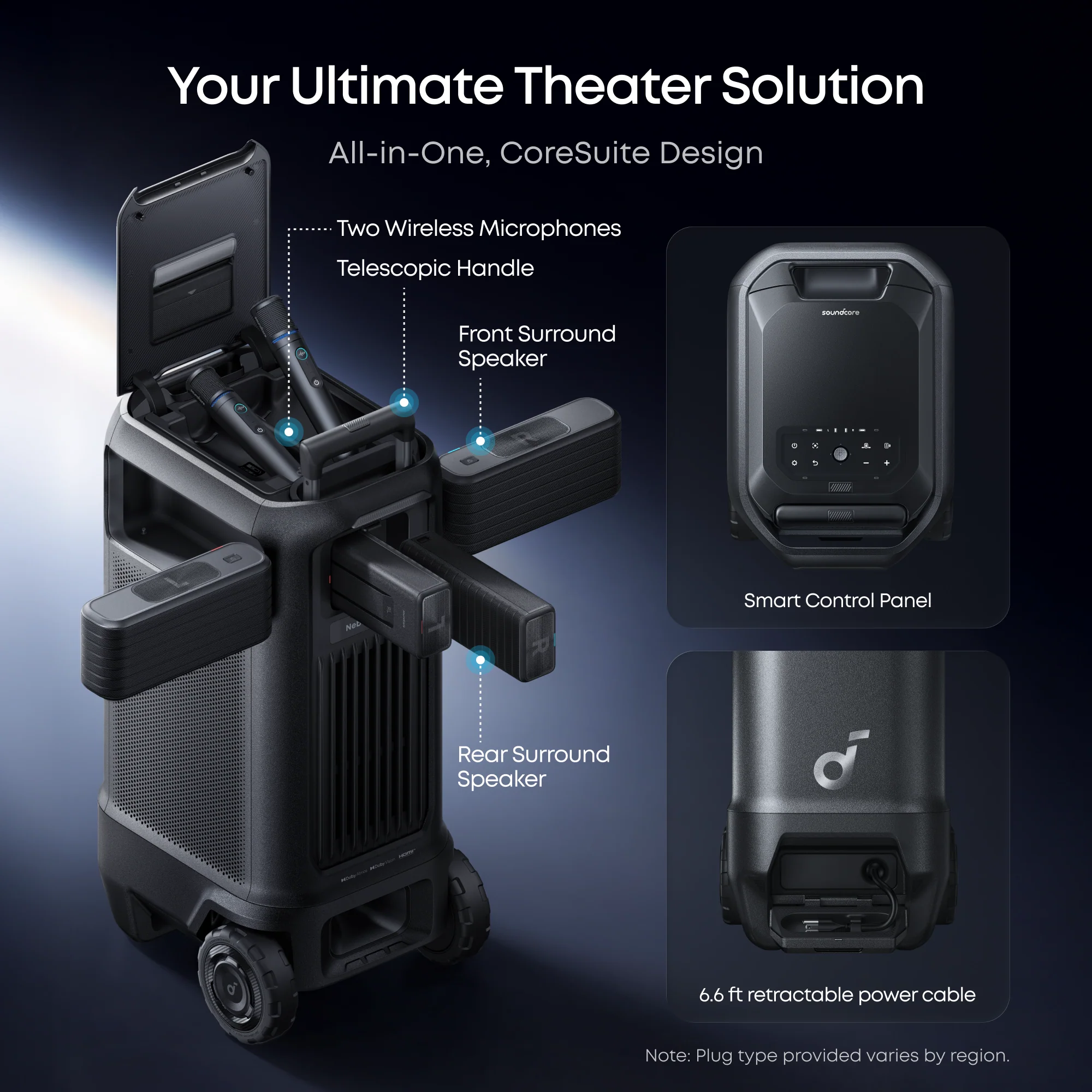 soundcore Nebula X1 Pro 4K Projector | World's First Mobile Theater Station - Image 15