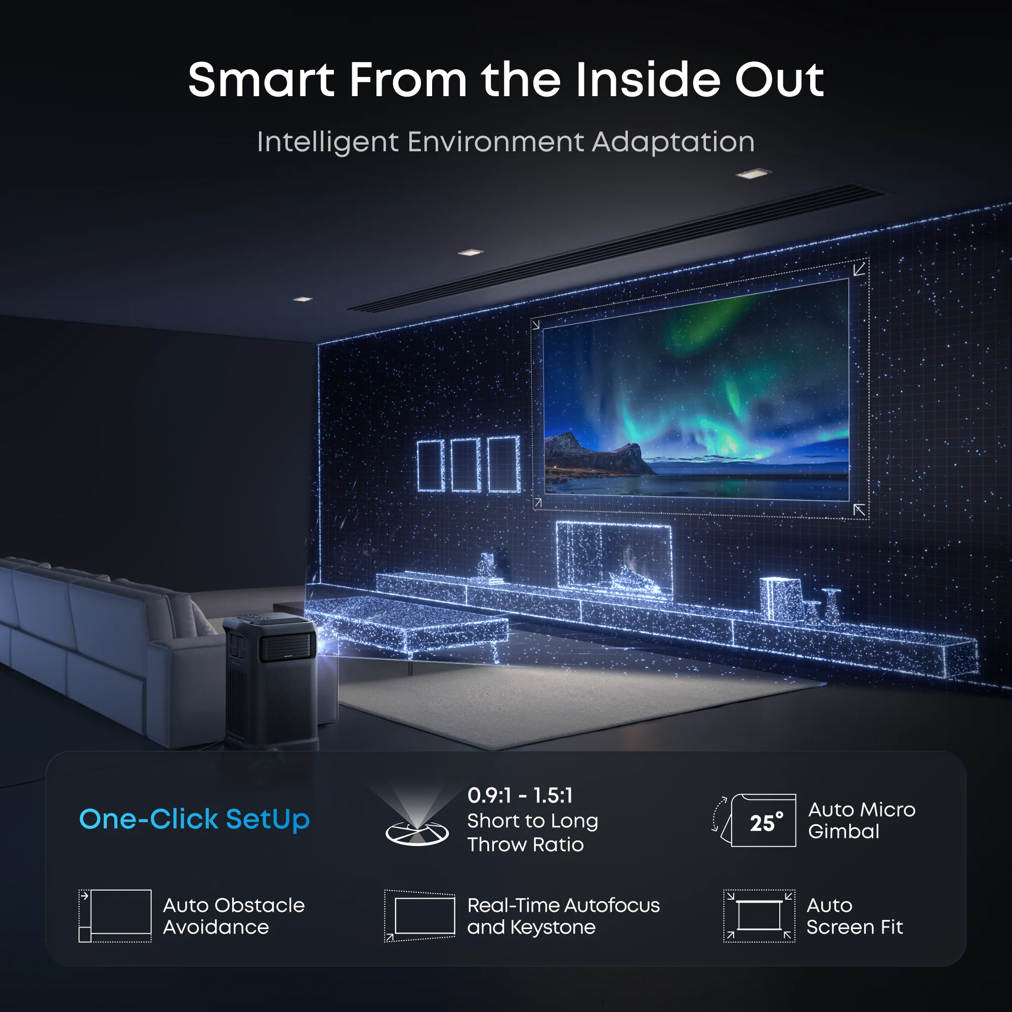 soundcore Nebula X1 Pro 4K Projector | World's First Mobile Theater Station - Image 16