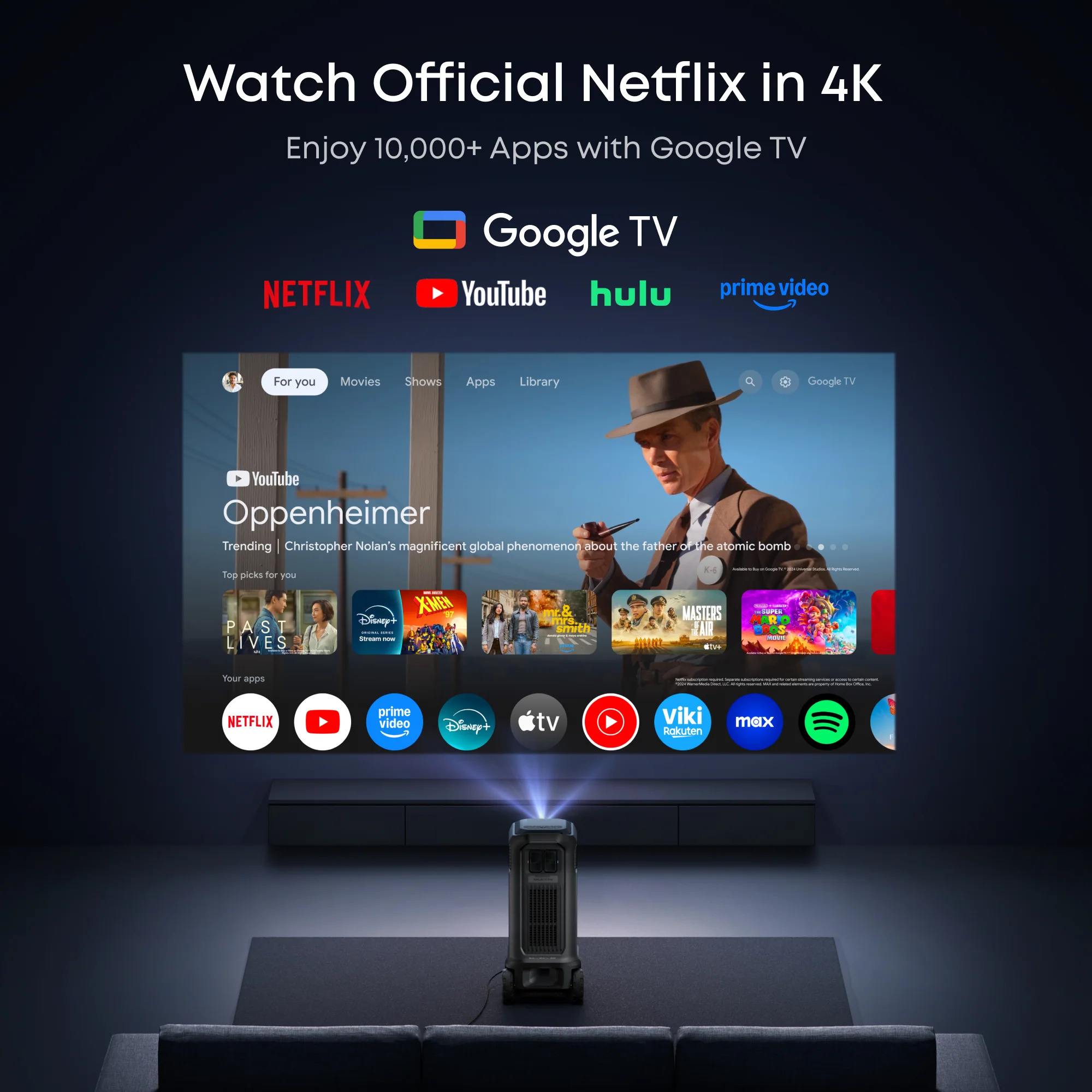 soundcore Nebula X1 Pro 4K Projector | World's First Mobile Theater Station - Image 17