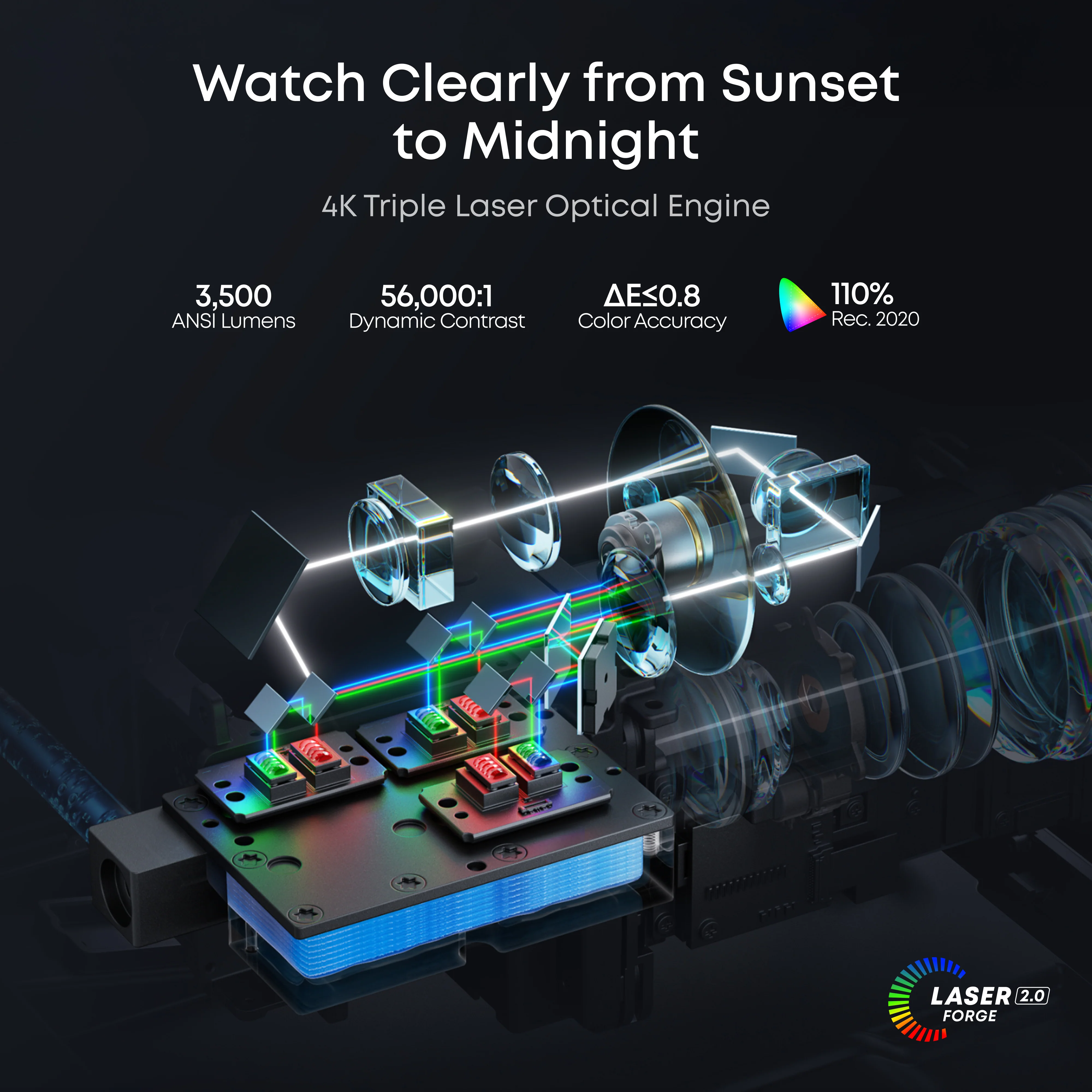 soundcore Nebula X1 Pro 4K Projector | World's First Mobile Theater Station - Image 5