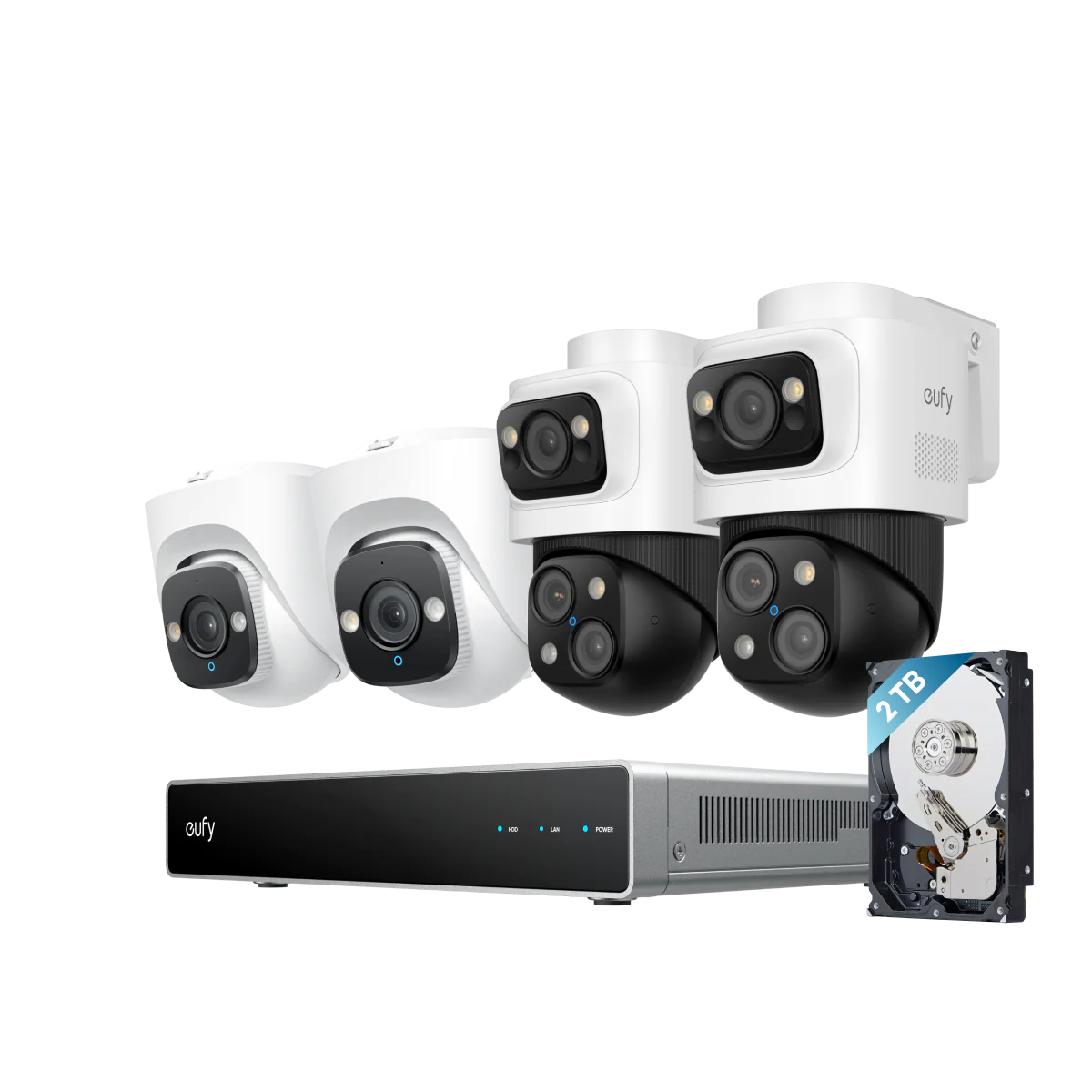 eufy PoE NVR Security System S4