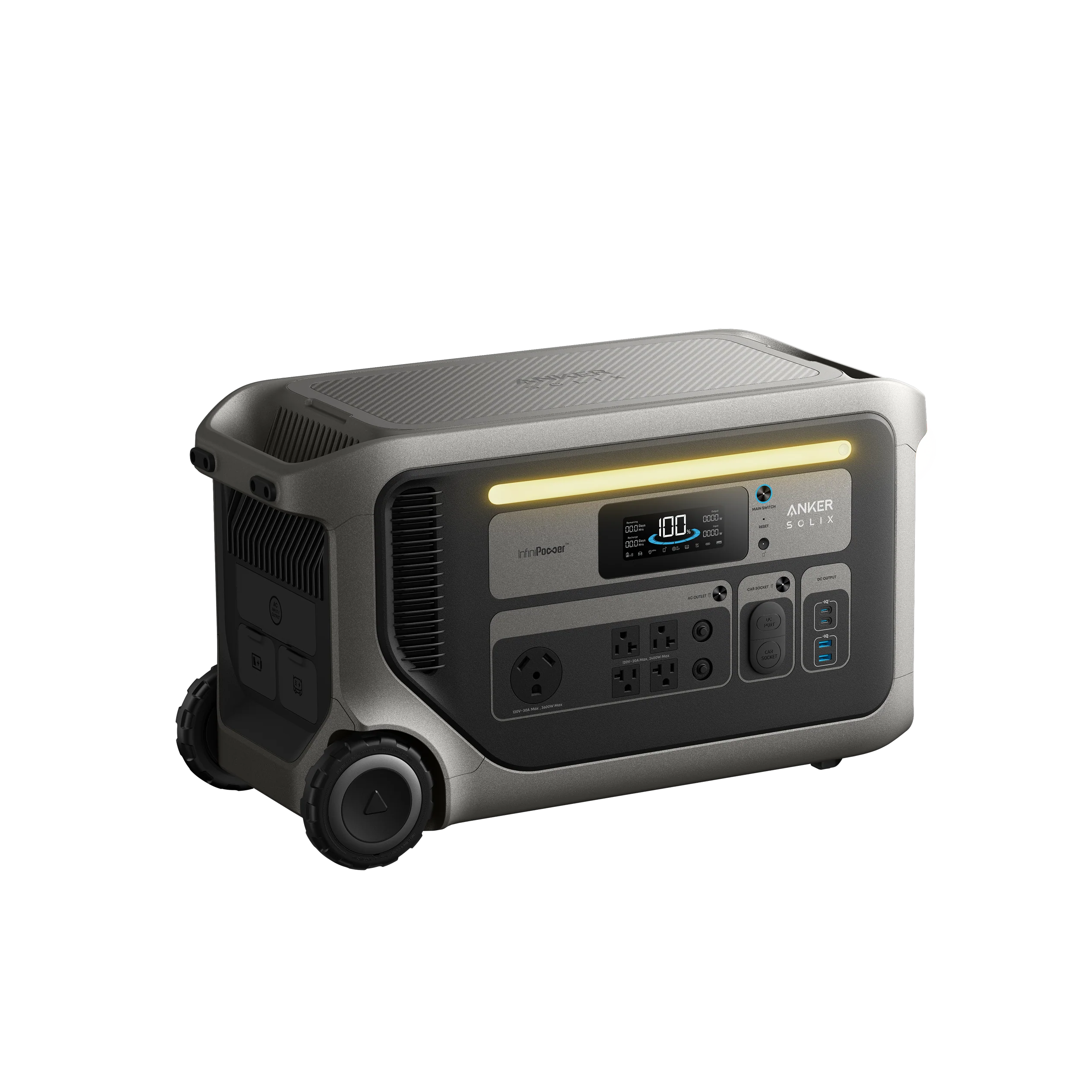 Anker SOLIX F3000 Portable Power Station - 3,072Wh | 3,600W - Image 2