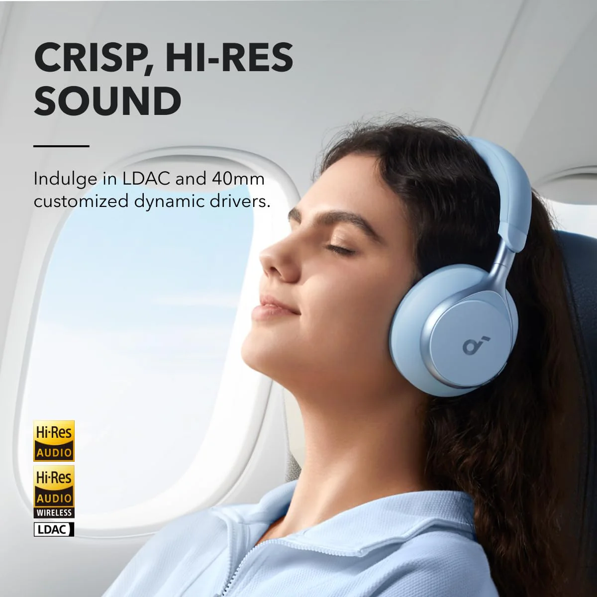 soundcore Space One | Active Noise Cancelling Headphones - Image 4